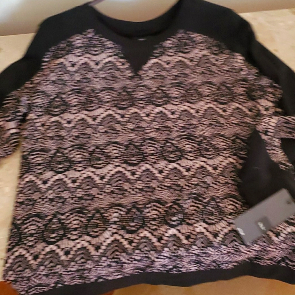 Dressy sweatshirt